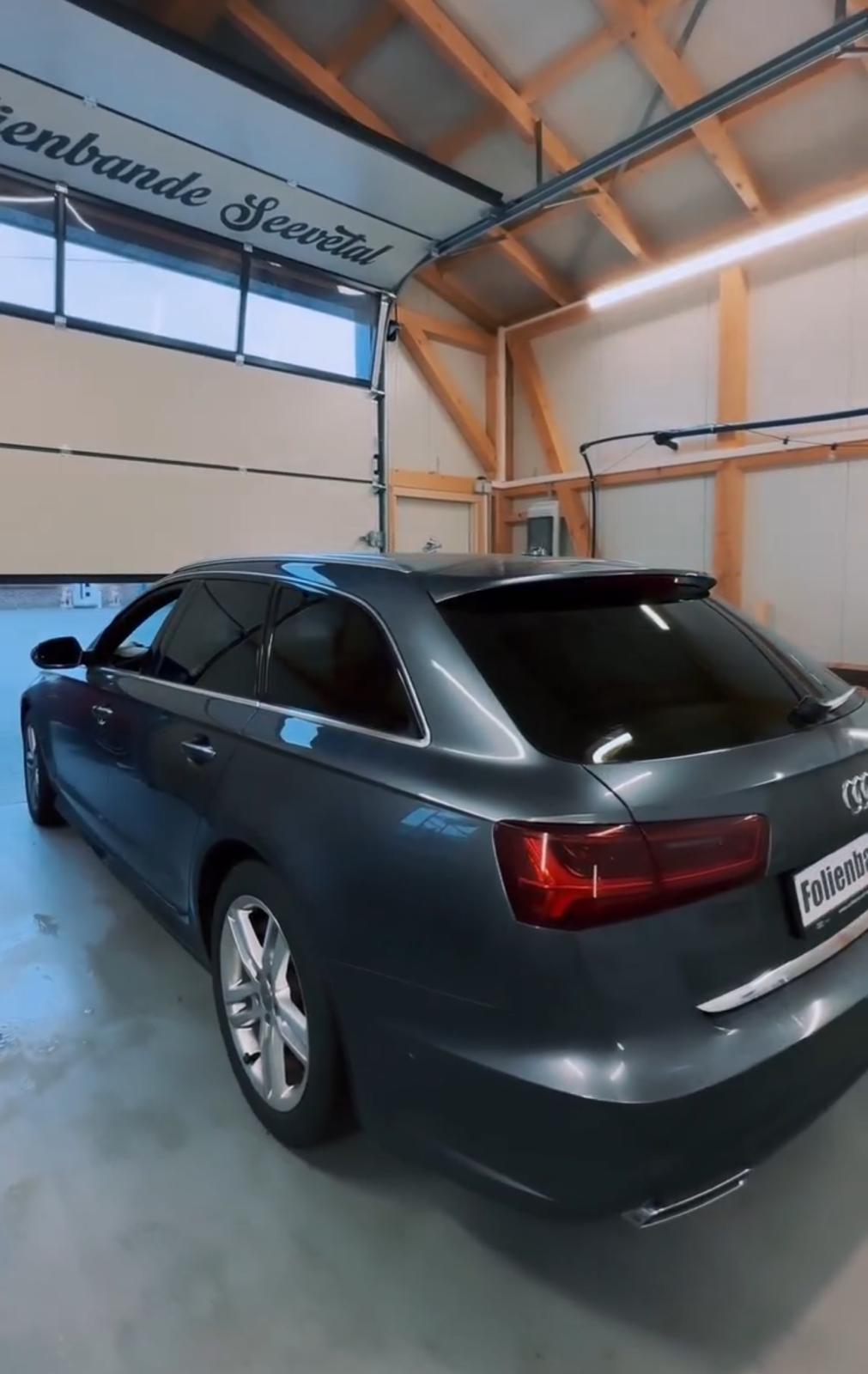 Foliencrew – Audi A6: Scheibentönung